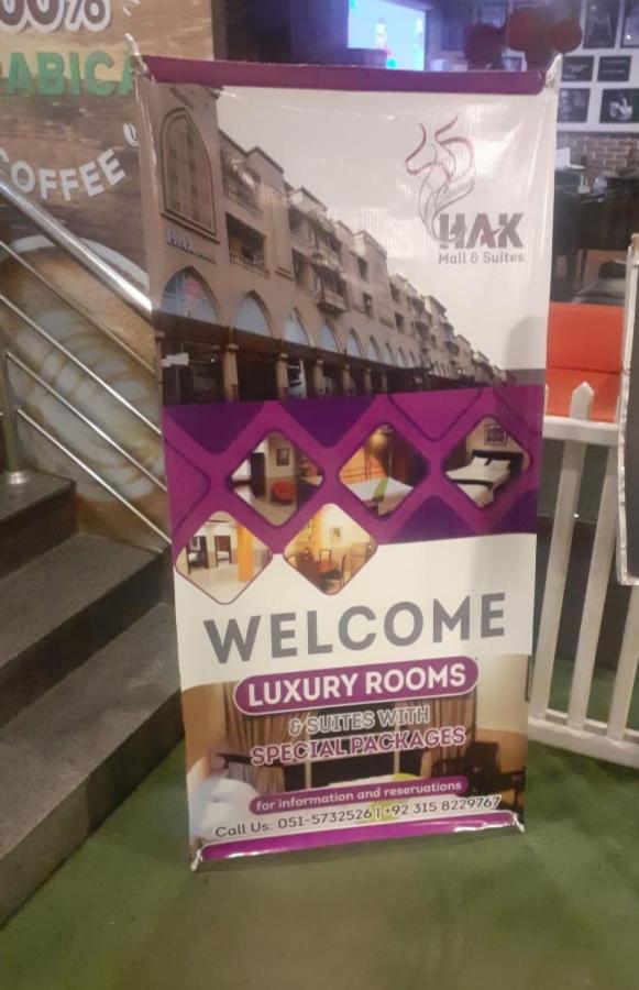 Hak Mall Suites And Apartments Rawalpindi Bagian luar foto